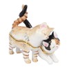 Widdop Treasured Trinkets - Two Cats Twisted Tails