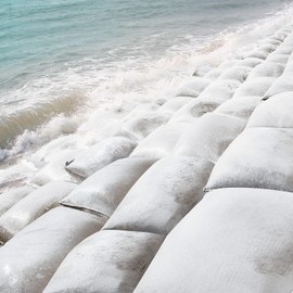 Sand Bags 40×62cm Heavy Duty Woven Gravel Bags Waste Bags for Garden Rubbish Flood Protection and Storage (15)