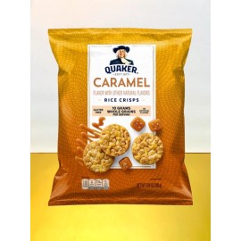 Quaker  New Exclusive Quaker Caramel Rice Crisps Gluten Free Whole Grains Bag 6.6oz