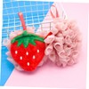 Ipetboom Pcs Bath Sponges Fruit Design Body Scrubbers Soft Bath