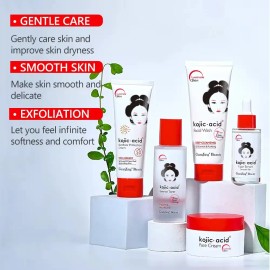 Crema Facialsuero, Ácido Kójico, Colágeno, Aclara Manchas 5