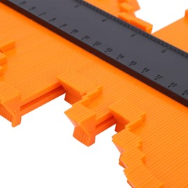 Contour Gauge (10 Inch Lock) Profile Tool- Adjustable Lock-Precisely Copy Irregular Shape Duplicator -Irregular Welding Woodworking Tracing - Must Have Tool for DIY Handyman, Construction