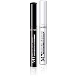 Lovren Mascara M2 Long Experience Long Lasting Nickel and Paraben Free Dermatologically Ophthalmologically Tested, Fácile Water Resistant to Remove, Black, 10 Milliliters