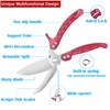 SLEMOON Kitchen Shears Heavy Duty Poultry Shears Meat Cutting Dishwasher