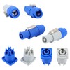 10 Set Powercon Type A Audio Speaker Plug Kit Nac3Fca+Nac3Mpa-1