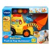 VTech Pop-a-Balls Push & Pop Bulldozer,Yellow