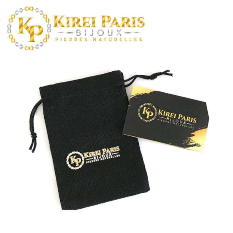 KiREI PARIS BIJOUX Bracelet with 8 mm Wide Edge and