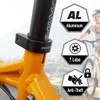 ONIPAX Bicycle Seat Clamp Protector Aluminum Alloy 31.8mm/34.9mm Black (Anti-Theft