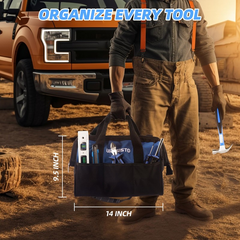 URASISTO 174-Piece Premium Tool Kit, Household Repairing Tool Set with