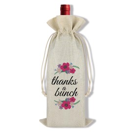 Ximalun Thank You Gifts for Women Wine Bag Appreciation Gifts for Women Friends Colleagues Boss Teacher Mentor Nurse Birthday Wedding Christmas Leaving Farewell Going Away Retirement
