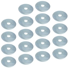 FregocS MCP-BSW-M06 Large Spacer Washers for General Purpose M6 Convenient Set of 18 (Inner Diameter: 0.26 inches (6.5 mm), Outer Diameter 1.2 inches (30 mm), Thickness 0.06 inches (1.6 mm)