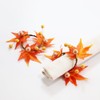 Thanksgiving Day Napkin Rings Fall Maple Leaf Napkin Holders Autumn