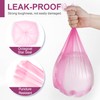 Charmount Small Trash Bags Bathroom, 4 Gallon Garbage Bags for