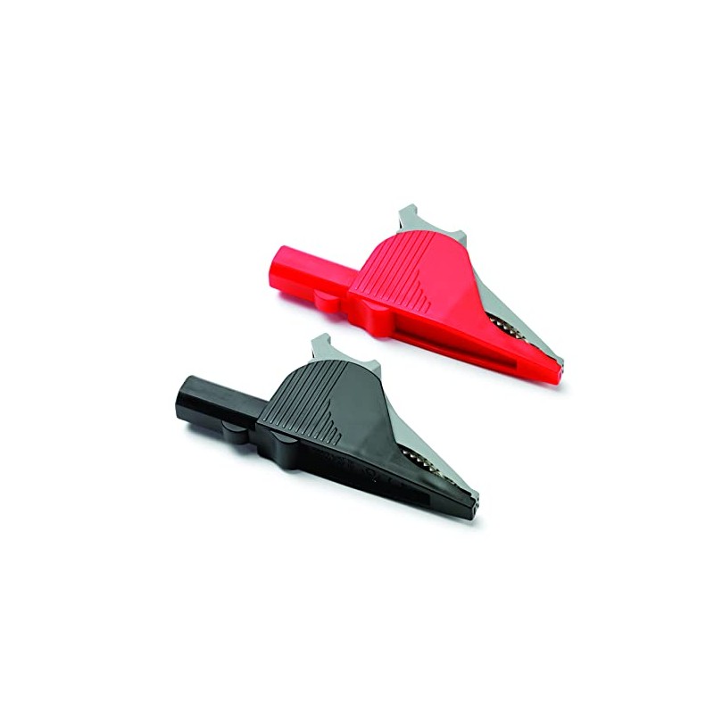 Large dolphin clip, 1000 V CAT III, black