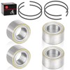 4pcs Front Rear Wheel Bearing & Circlip for Can-Am Maverick