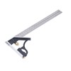 300MM Combination Square Length Depth Angle Measuring Ruler Stainless Steel