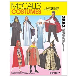 McCall's Patterns M2853 Misses', Men's and Teen Boy's Cape and Tunic Costumes