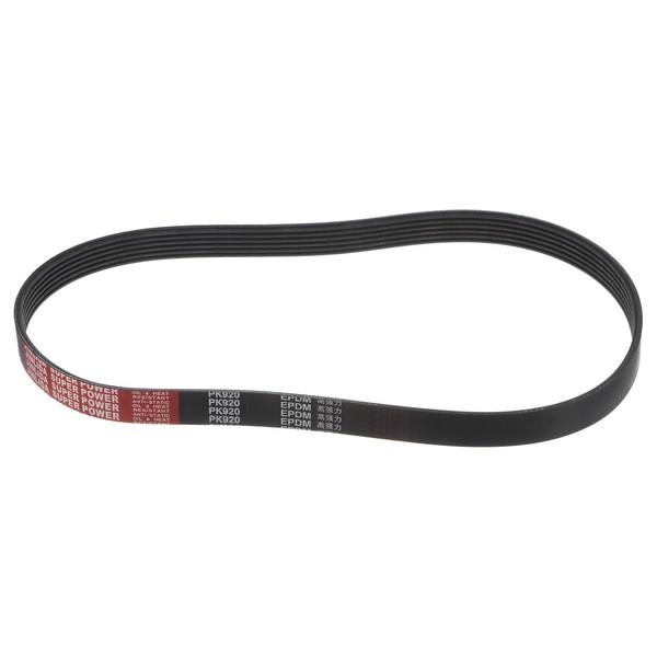 sourcing map 6K362/6PK920 Serpentine Belt 6 Ribs 920mm Length x