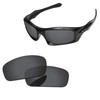 PapaViva Replacement Lenses for Oakley Monster Pup Sunglass Solid Black