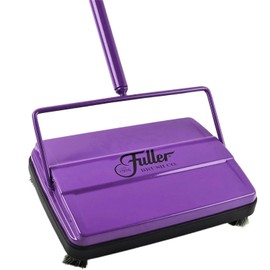 Fuller Brush 17032 Electrostatic Carpet & Floor Sweeper - 9" Cleaning Path - Lightweight - Ideal for Crumby Messes - Works On Carpets & Hard Floor Surfaces - Purple
