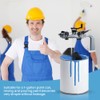 Paint Mixing Mate Lid 1Gallon Paint Can Mixer With Hand-crank