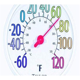 13" Color Dial Thermometer