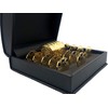 Arras Matrimoniales de baño de Oro 24K con Cofre y
