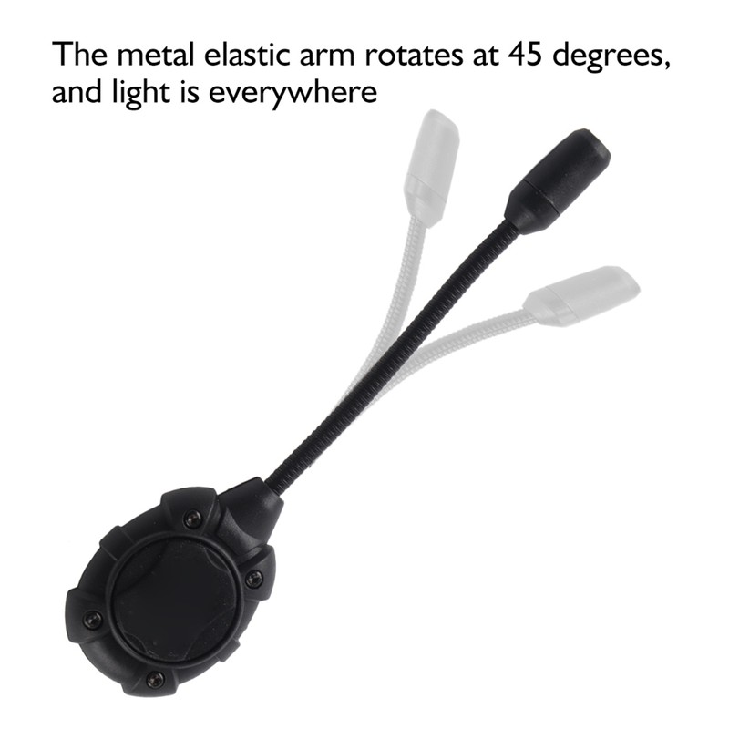 Tec Mpls 1LED Helmet Light Illumination Tool for Outdoor Hunting