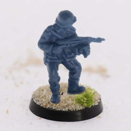 Evemodel MB432 40pcs Round Plastic Model Bases 32mm or 1.3inch for Gaming Miniatures or Wargames Table Games