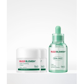 Dr.G Dr. G Red Blemish Clear Hyaul Cica Soothing Serum 50mL + Soothing Cream 50mL Duo Set