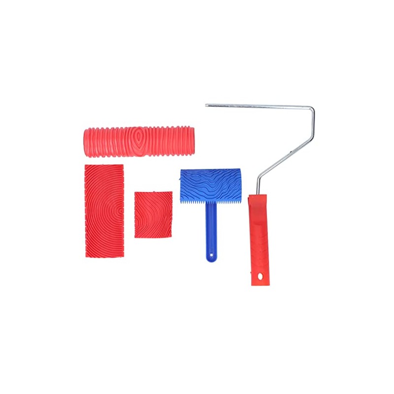 Juego de Herramientas para Pintar, Rodillo de Grano Madera ABS