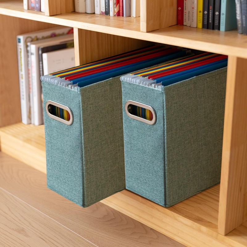 ComfortKeeper 4 Packs Letter Size File Organizer, File Folders Organizer,