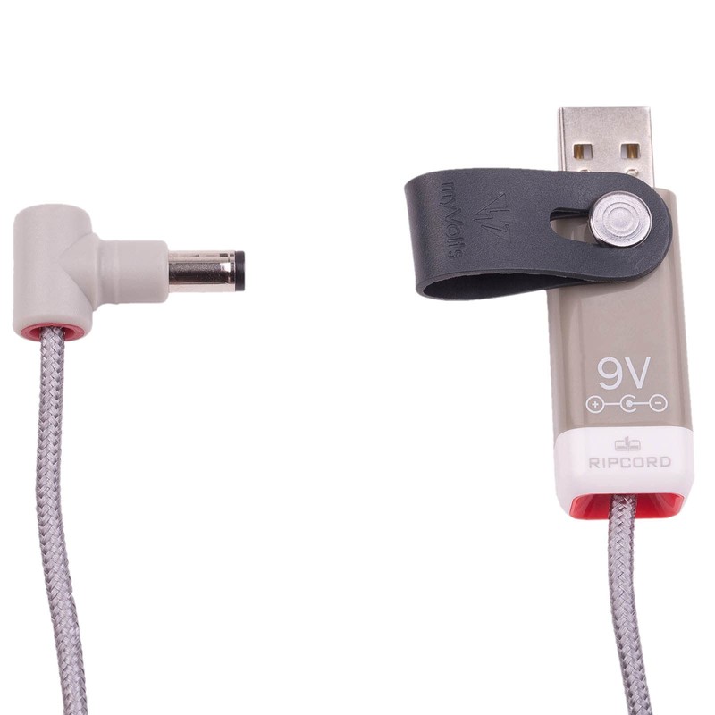 MyVolts 9V USB Ladekabel kompatibel mit Brother PT-1400 Etikettendrucker