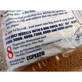 For Oreck NEW! 8-Pack Oreck Type CC Vacuum Bags CCPK8DW