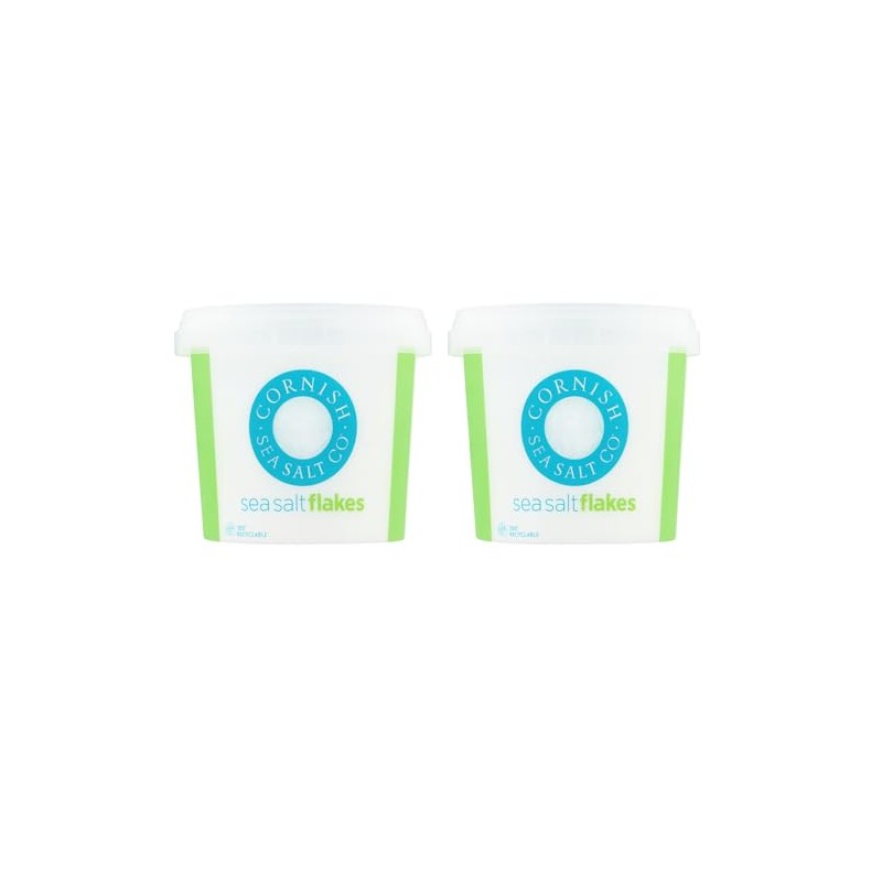 Cornish Sea Salt Flakes – 2 Pack (2 x 150g)