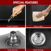 BURCHAIN 17 x 15 Inch Drop in Kitchen Sink Top