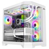PC Gaming ATX Case Iceberg Crystal Edge Full Panoramic View