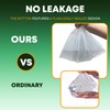 5L Bin Liners 40 Count Dustbin Waste Bags For Round,