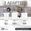 Kitchen and Bathroom Faucet Filter Kit - Includes 10 Adapters
