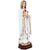 Cannan Rosa Mistica 12" Virgen Maria Rosa Mystica Resin Religious