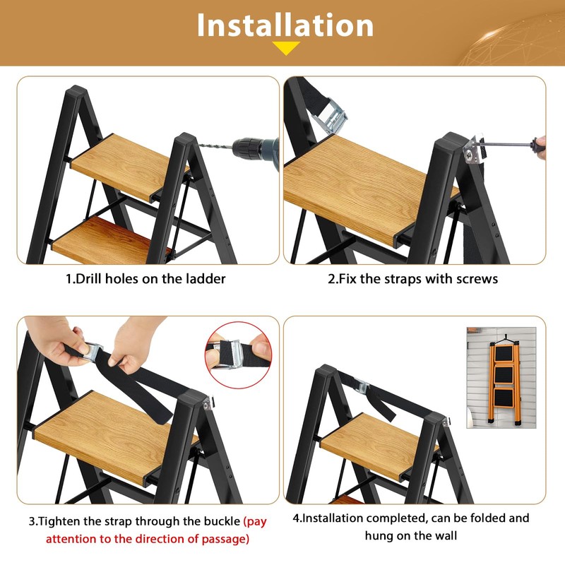 Strap Step Ladder Strap Storage Straps for Secure Your Folding