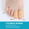 Povihome Toe Sleeves, Toe Protectors, 12 Pack Toe Tube Pads