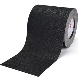 S&X Anti Slip Tape 6" x 60' Premium High Traction Non Skid Tape for Outdoor Stairs, Decks, Ramps - Waterproof & Durable