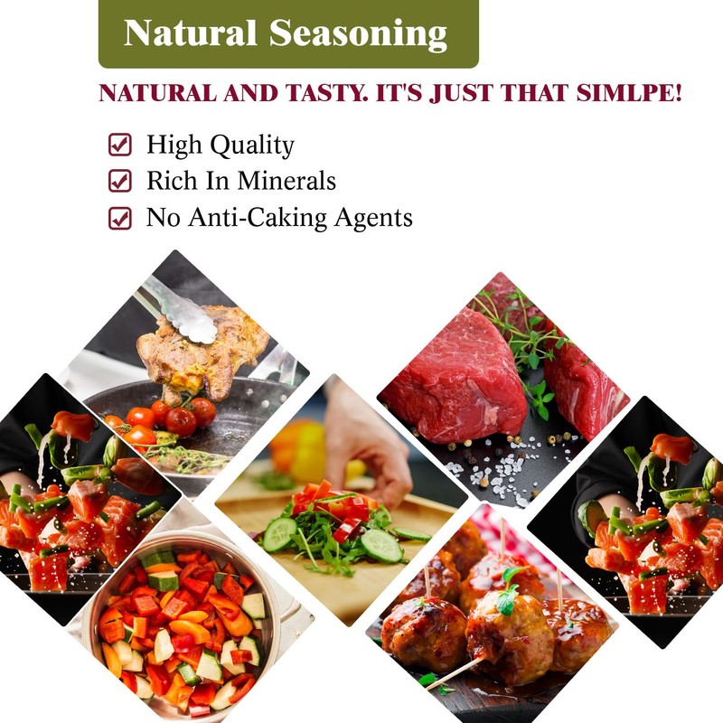 Himalayan Chef Himalayan Pink Salt, Kosher Certified Fine Grains, Non-GMO,