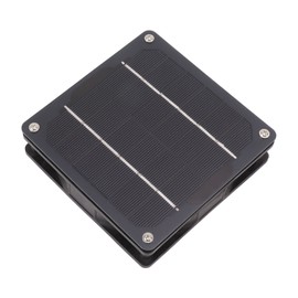 5w Solar Panel Fan Energy Saving Monocrystalline Solar Panel Fan for Chicken Coop Shed Pet House DC12V