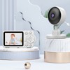 Baby Monitor with Camera Sound 2.8 Inch LCD Wireless Smart