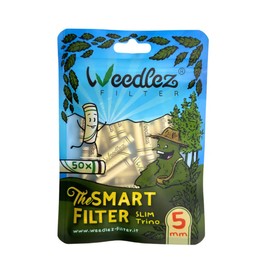 Activated Carbon and Pulp Filter - 5 mm - Weed (50)