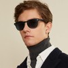 CARFIA Modern Retro Polarized Sunglasses for Men Hand-crafted Acetate Frame