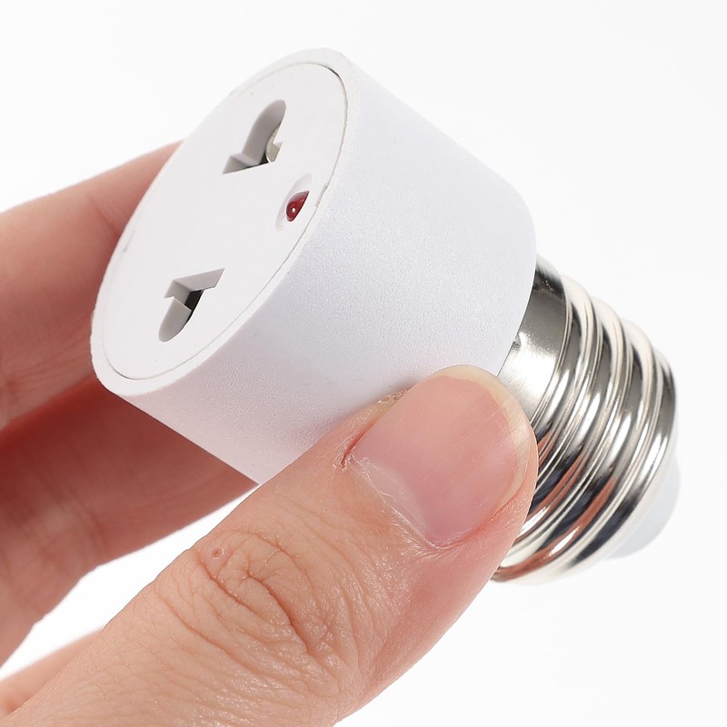 DOITOOL E27 Adapter Socket, 2-Piece E27 Adapter Socket, E27 to