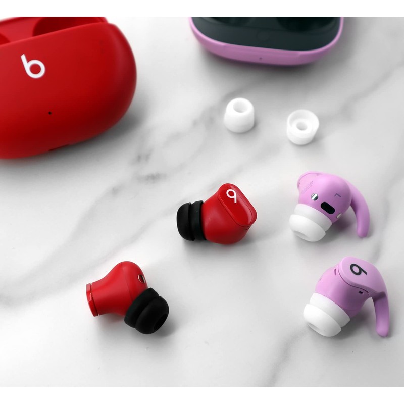 6 Pairs Double Flange Compatible with Beats Fit Pro Ear